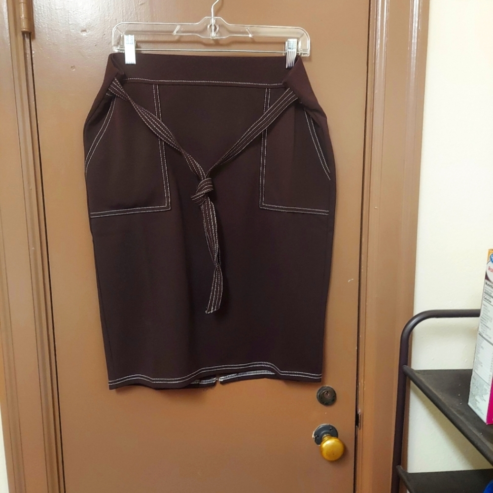 Brown Skirt